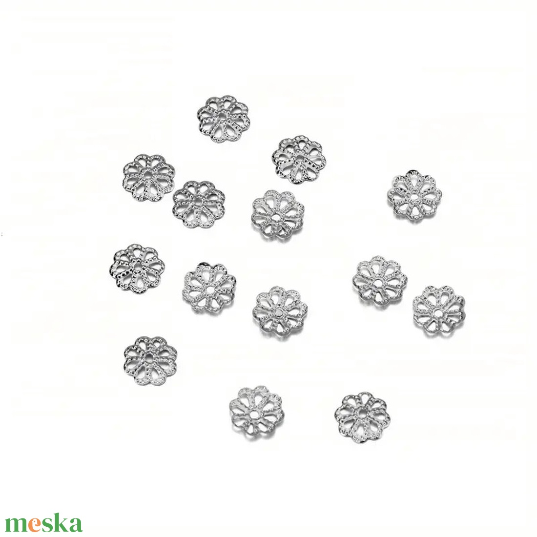 Gyöngykupak ezüst 9 mm - kellékek & szerszámok - gyöngyfűzés kellékek - gyöngykupak - Meska.hu Gyöngykupak ezüst 9 mm - kellékek & szerszámok - gyöngyfűzés kellékek - gyöngykupak - Meska.hu