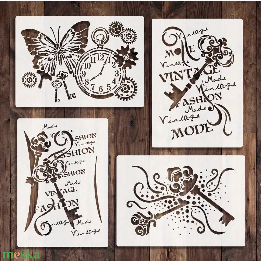 Sablon 4 db/szett Méreteik: 21 x 29,7 cm - kellékek & szerszámok - szerszámok, eszközök - sablonok - Meska.hu Sablon 4 db/szett Méreteik: 21 x 29,7 cm - kellékek & szerszámok - szerszámok, eszközök - sablonok - Meska.hu