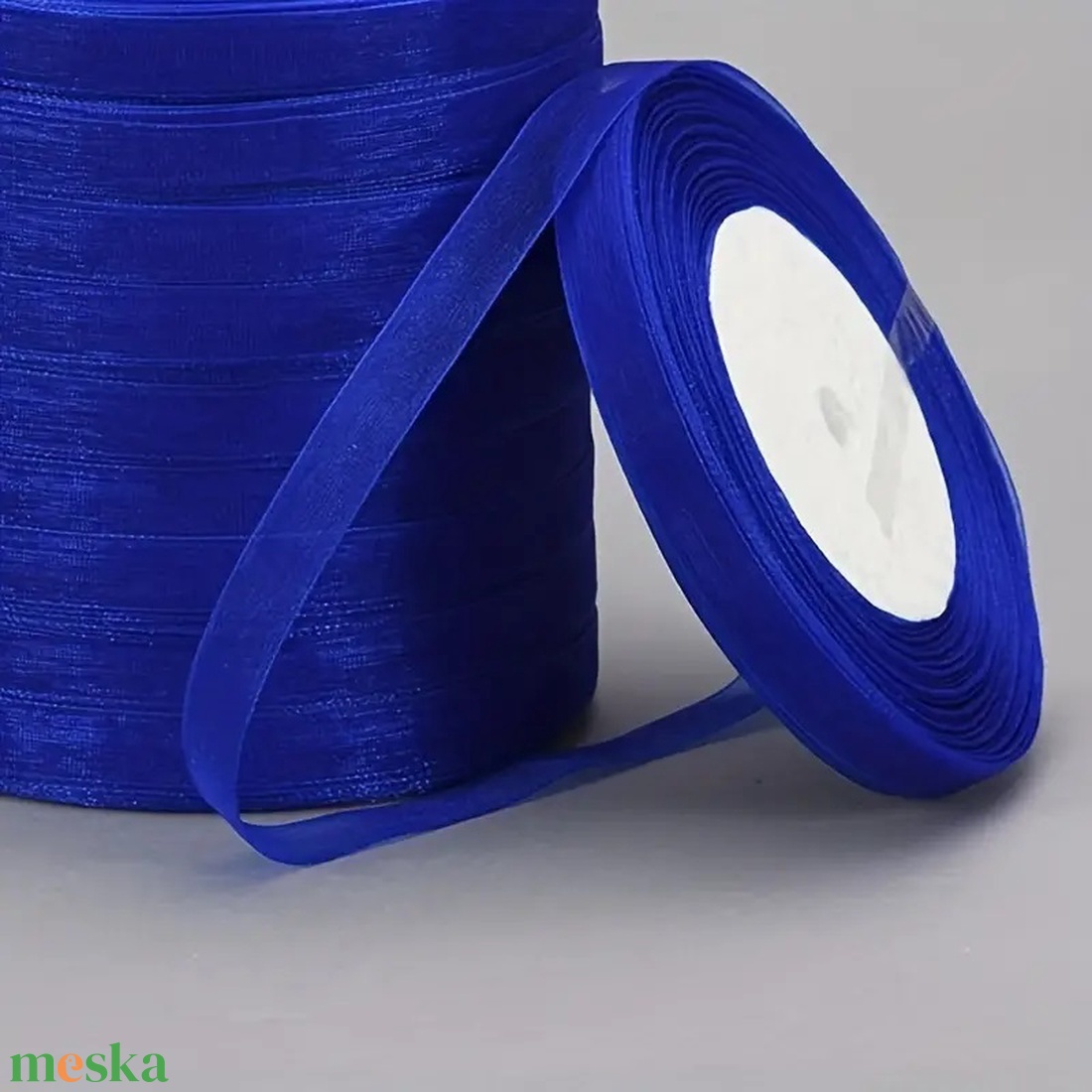 Organza szalag 1 cm - kék - kellékek & szerszámok - rövidáru - szalag, pánt - textilszalag - Meska.hu Organza szalag 1 cm - kék - kellékek & szerszámok - rövidáru - szalag, pánt - textilszalag - Meska.hu