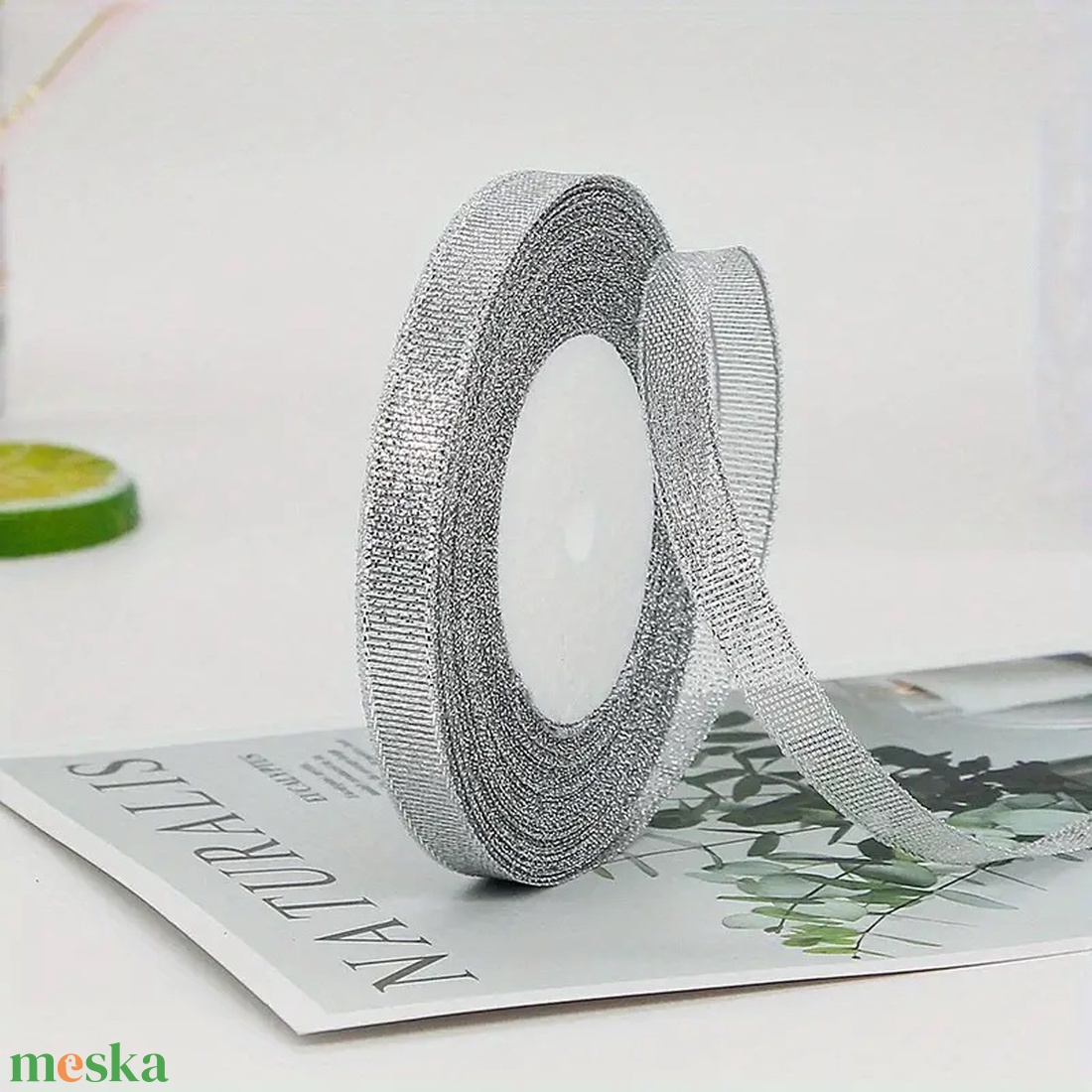 Ezüst szalag 1 cm - kellékek & szerszámok - rövidáru - szalag, pánt - textilszalag - Meska.hu Ezüst szalag 1 cm - kellékek & szerszámok - rövidáru - szalag, pánt - textilszalag - Meska.hu