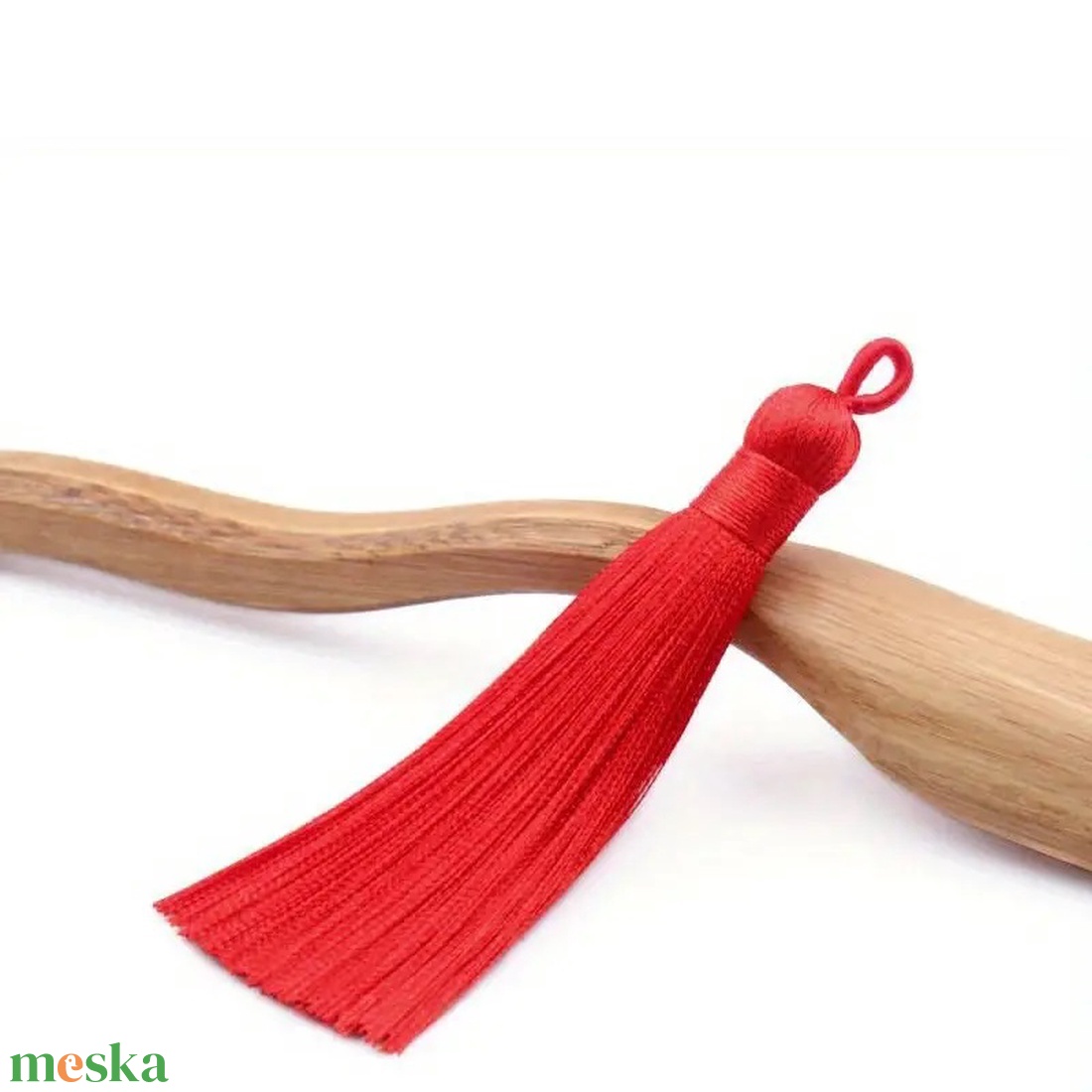 Bojt 9 cm - piros - kellékek & szerszámok - méteráru - dekorációs alapanyag - Meska.hu