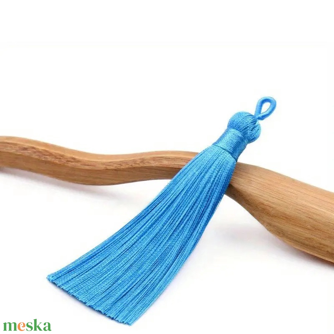 Bojt 9 cm - világoskék - kellékek & szerszámok - méteráru - dekorációs alapanyag - Meska.hu Bojt 9 cm - világoskék - kellékek & szerszámok - méteráru - dekorációs alapanyag - Meska.hu