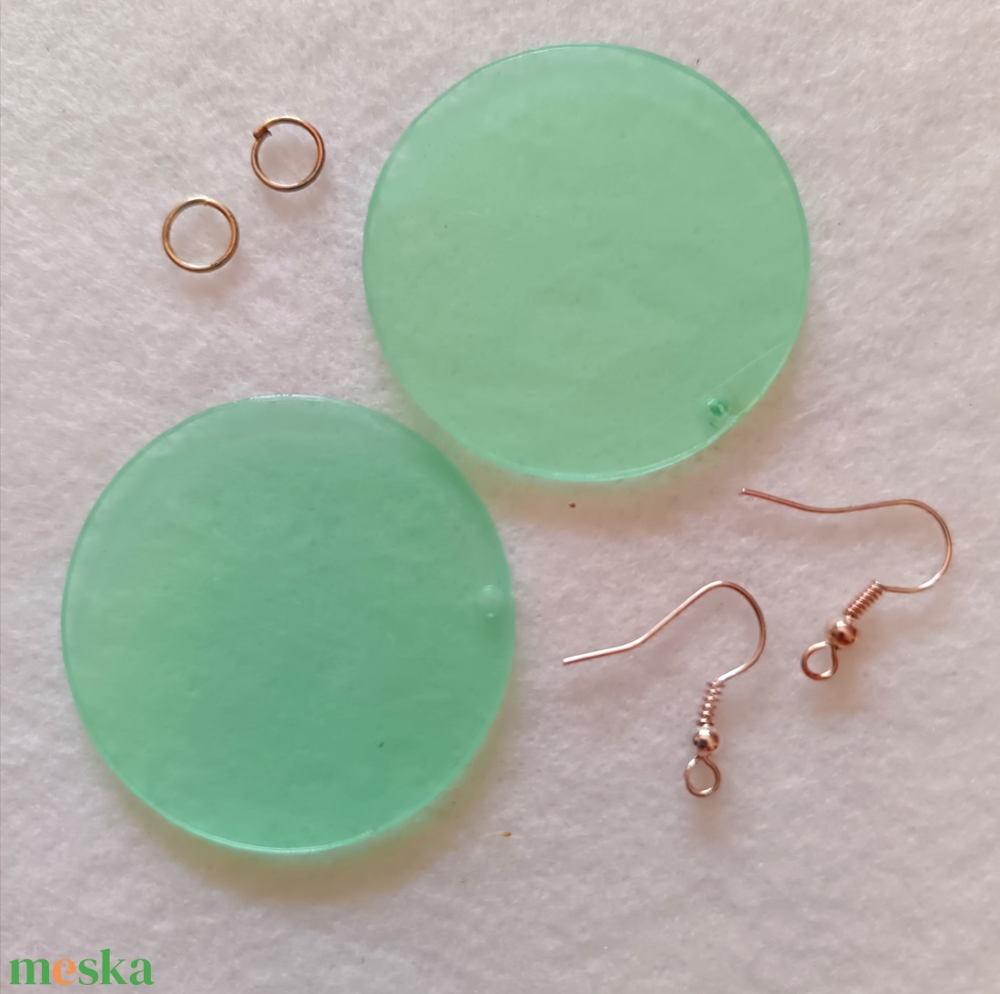 Kerek fülbevaló alap szett - 4 cm - kellékek & szerszámok - ékszerkellék - fülbevaló alap - Meska.hu Kerek fülbevaló alap szett - 4 cm - kellékek & szerszámok - ékszerkellék - fülbevaló alap - Meska.hu