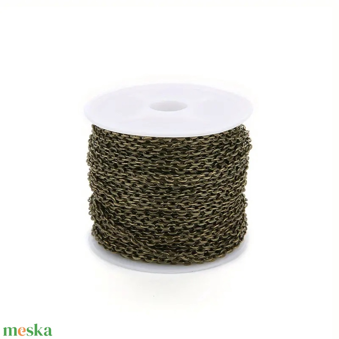 Antik bronz lánc 3 x 4 mm - kellékek & szerszámok - gyöngyfűzés kellékek - egyéb alkatrész - Meska.hu Antik bronz lánc 3 x 4 mm - kellékek & szerszámok - gyöngyfűzés kellékek - egyéb alkatrész - Meska.hu