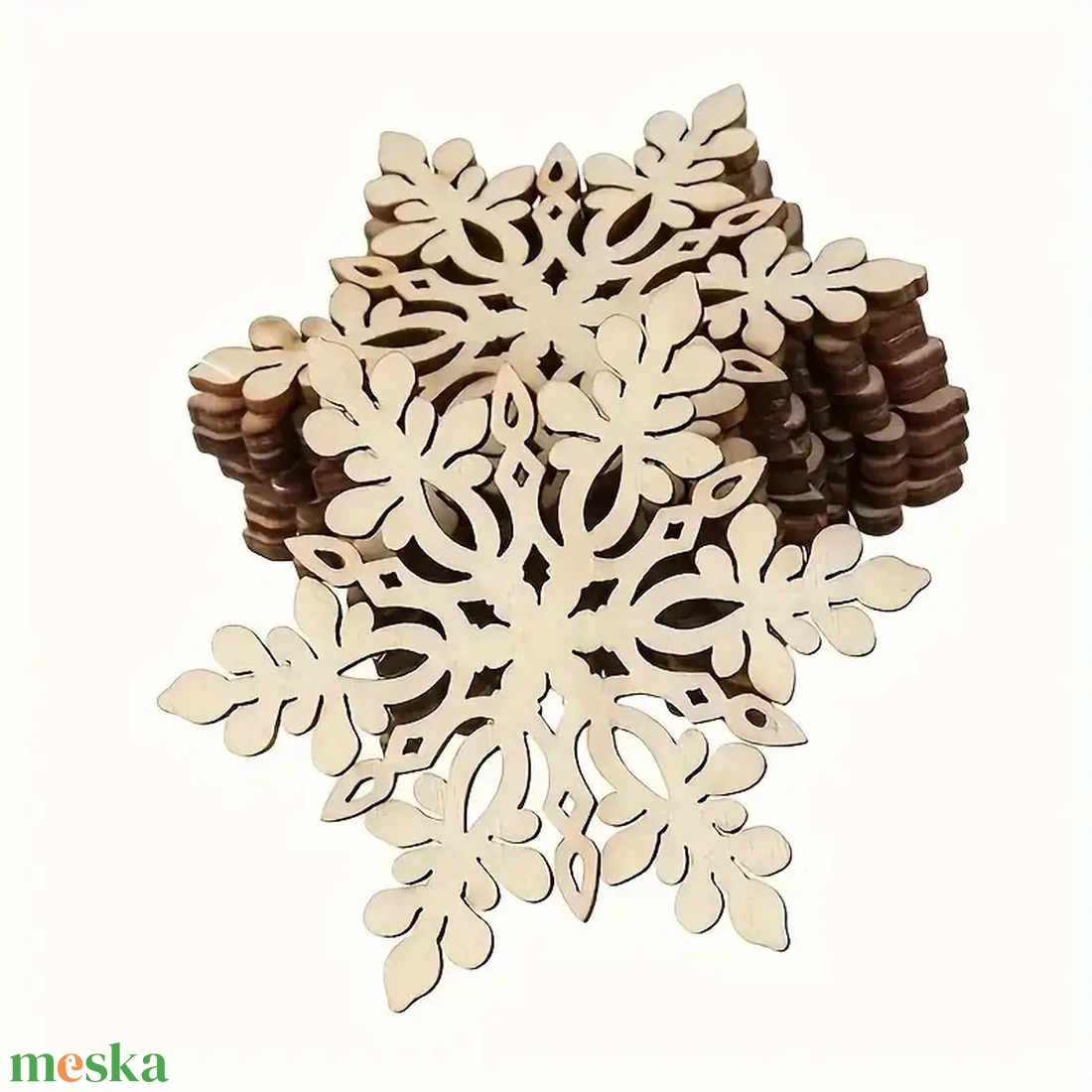 Fa hópehely 8 x 8 cm - kellékek & szerszámok - dekorációs kellékek - Meska.hu Fa hópehely 8 x 8 cm - kellékek & szerszámok - dekorációs kellékek - Meska.hu