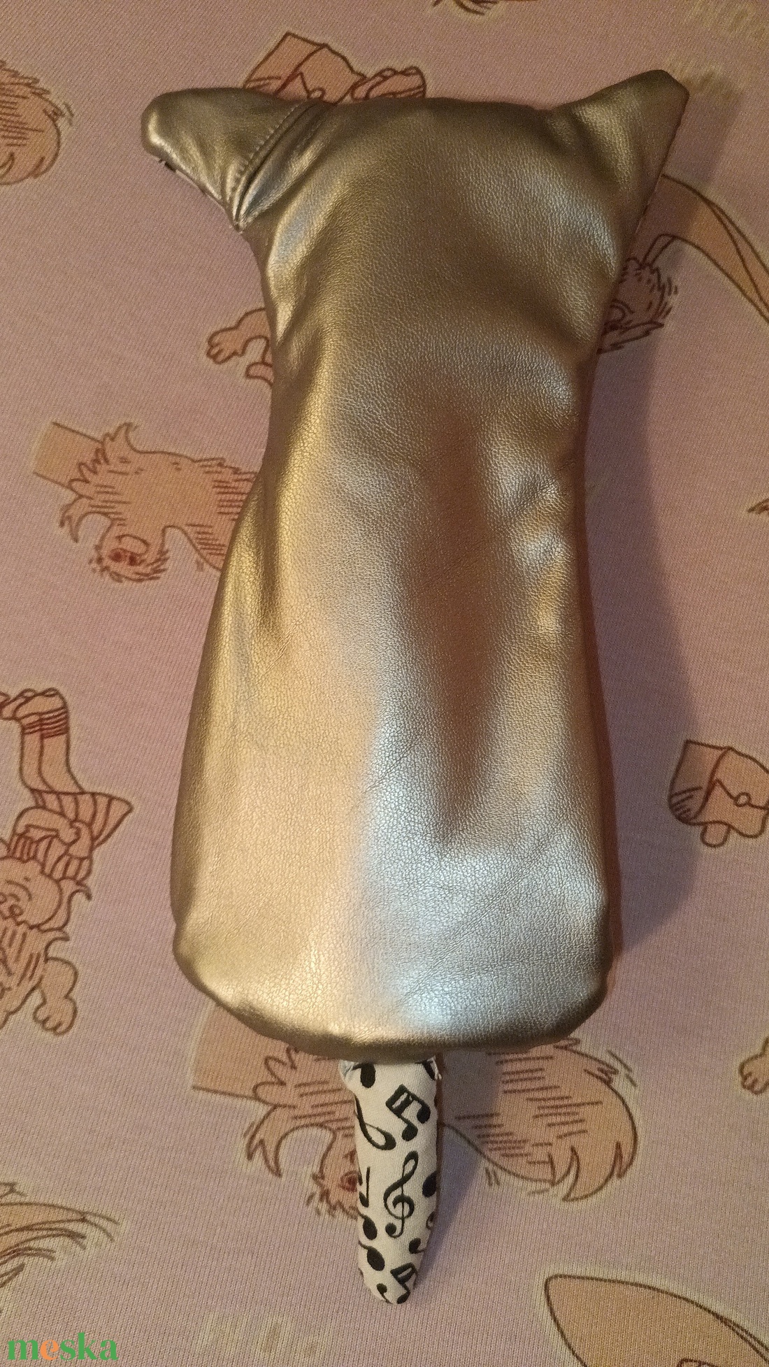 Hangjegycica tolltartó - táska & tok - kulcstartó & táskadísz - kulcstartó - Meska.hu