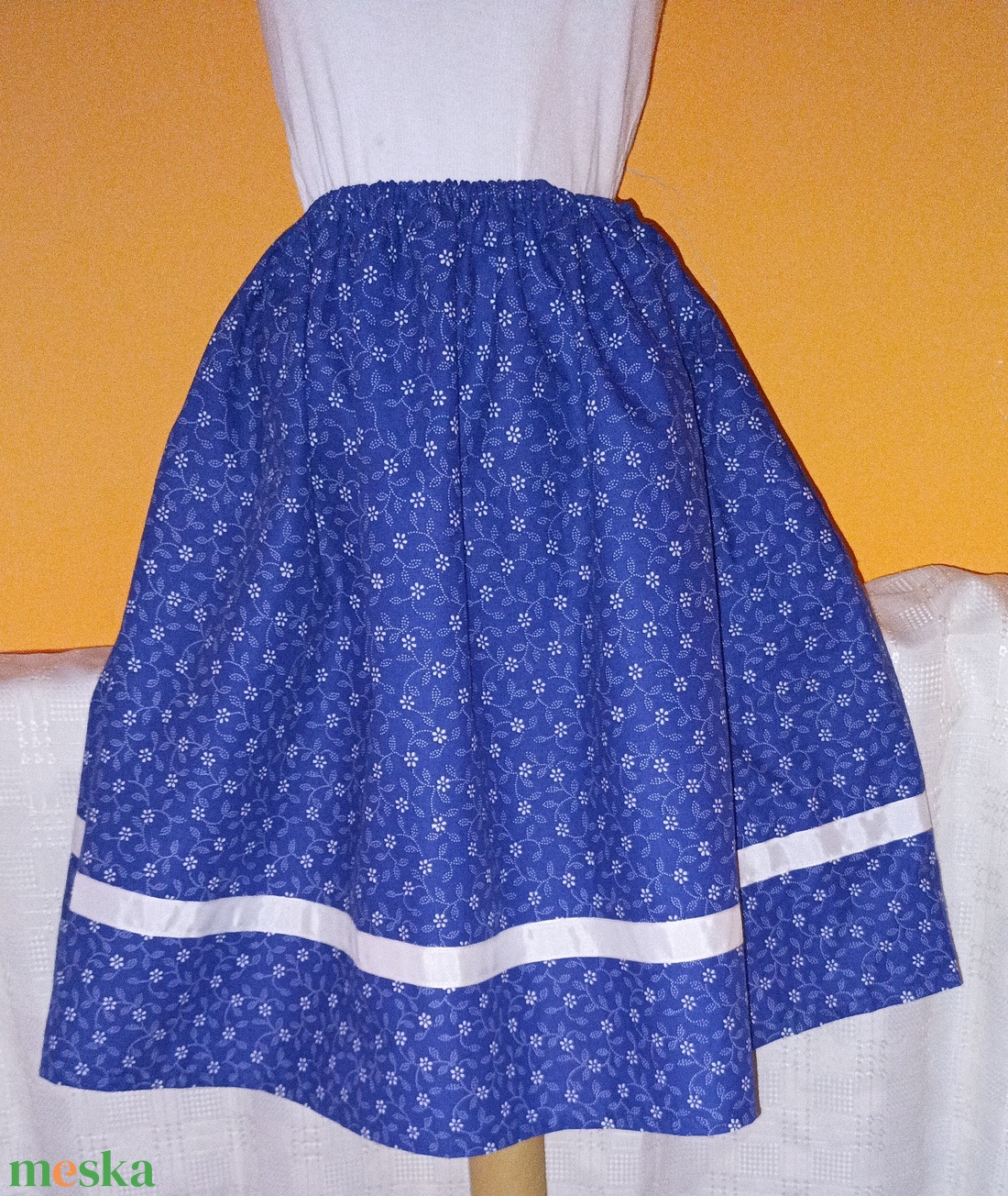 Néptáncszoknya próbaszoknya - ruha & divat - női ruha - szoknya - Meska.hu