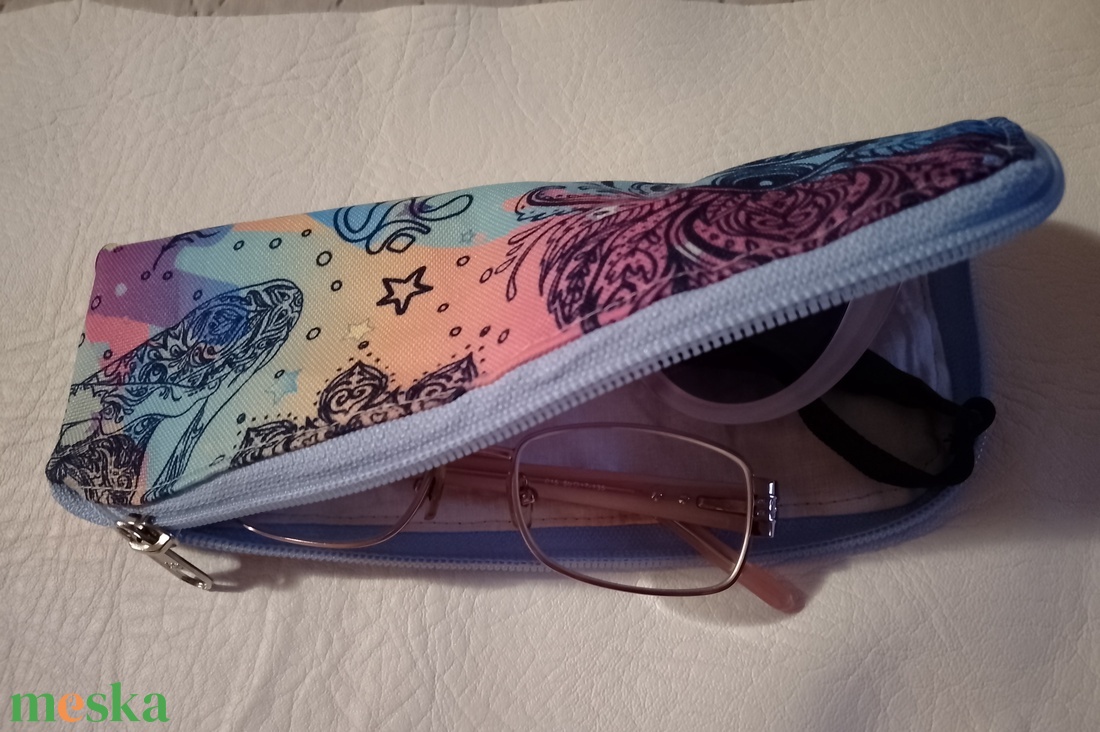 Fekete szemüveg tok - táska & tok - pénztárca & más tok - szemüvegtok - Meska.hu