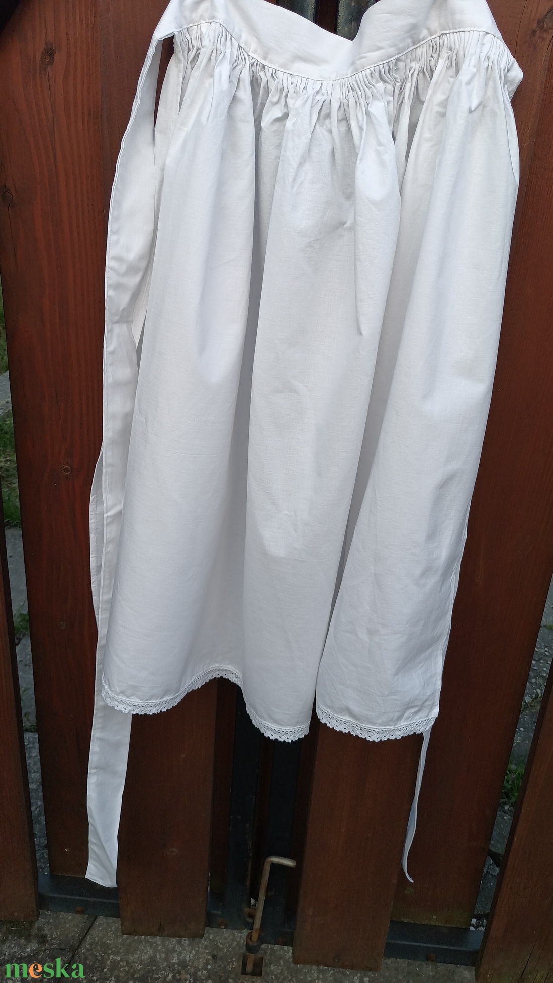 Néptáncos, népi kötény hosszú - ruha & divat - női ruha - szoknya - Meska.hu