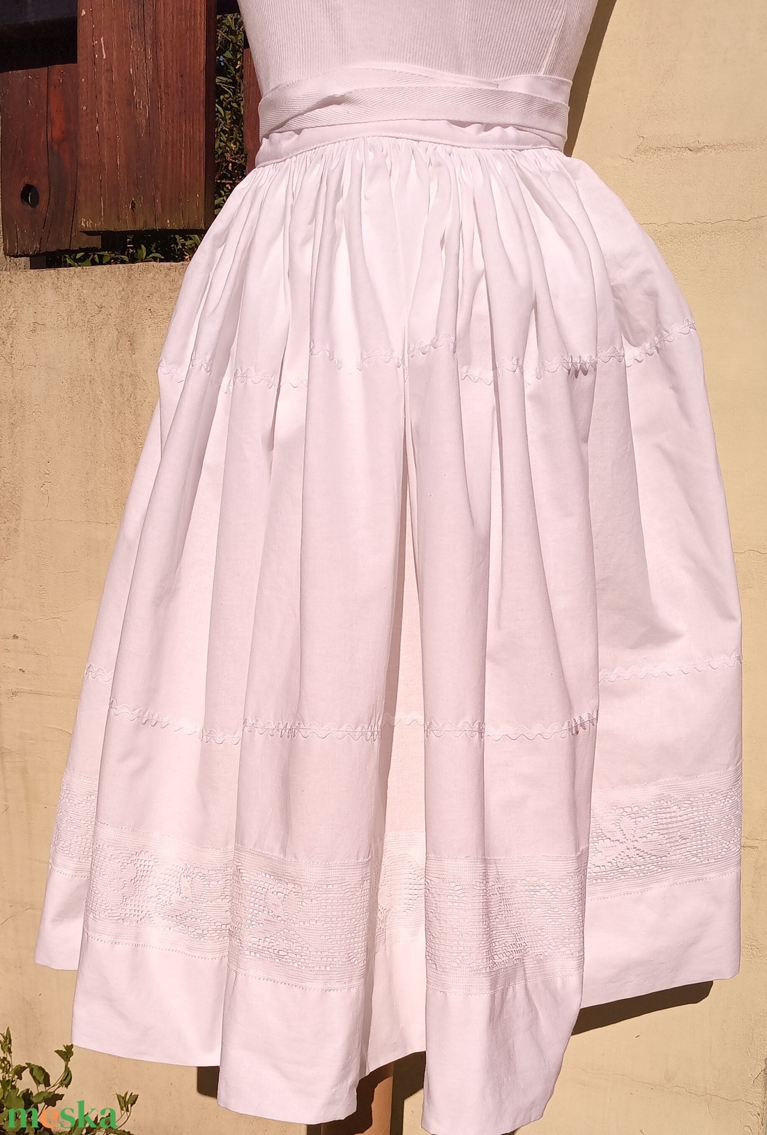 Néptáncos, népi alsószoknya  - ruha & divat - női ruha - szoknya - Meska.hu