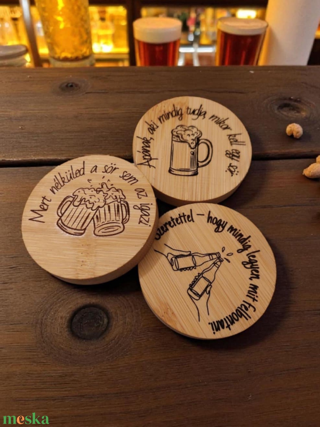 Bambusz hűtőmágnes sörnyitó - többféle felirattal - otthon & életmód - konyhafelszerelés, tálalás - italos kellékek - sörnyitó - Meska.hu Bambusz hűtőmágnes sörnyitó - többféle felirattal - otthon & életmód - konyhafelszerelés, tálalás - italos kellékek - sörnyitó - Meska.hu