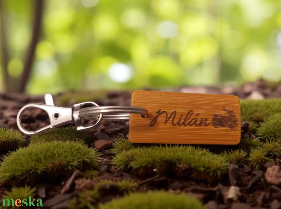 Gravírozott bambusz kulcstartó egyedi névvel - táska & tok - kulcstartó & táskadísz - kulcstartó - Meska.hu Gravírozott bambusz kulcstartó egyedi névvel - táska & tok - kulcstartó & táskadísz - kulcstartó - Meska.hu