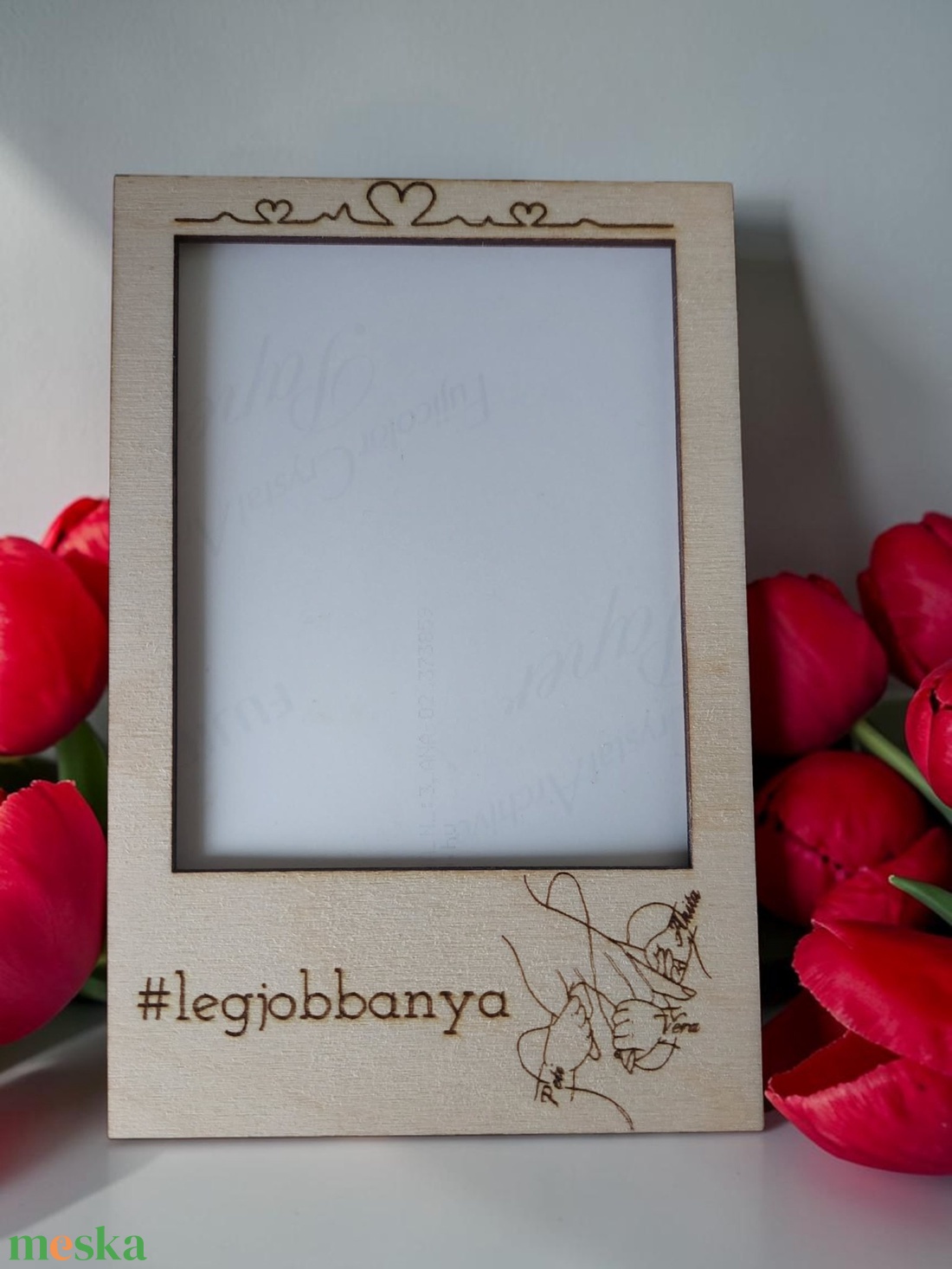 Anyák napi köszöntő - képkeret - otthon & életmód - dekoráció - kép & falikép - képkeret - Meska.hu