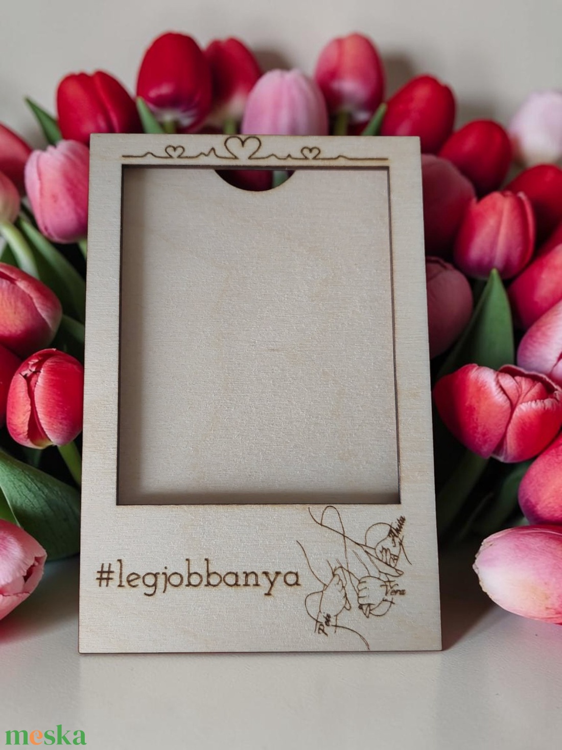 Anyák napi köszöntő - képkeret - otthon & életmód - dekoráció - kép & falikép - képkeret - Meska.hu