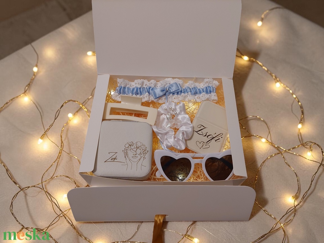 Menyasszonyi ajándék box � tökéletes meglepetés lánybúcsúra - esküvő - lánybúcsú - Meska.hu