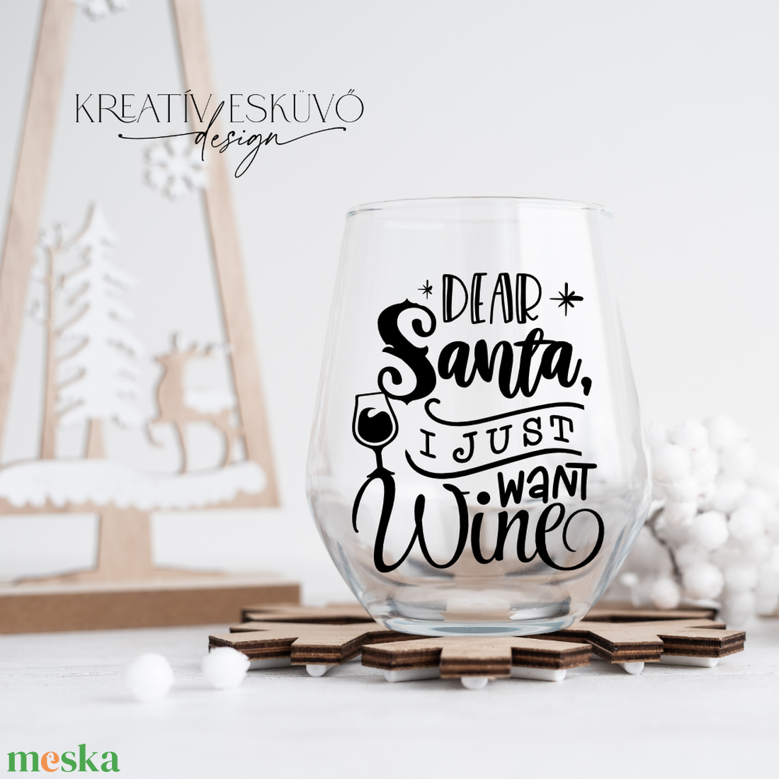 Dear Santa, I just want wine..., feliratos boros pohár, vicces feliratos pohár, karácsonyi feliratos - karácsony - karácsonyi lakásdekoráció - karácsonyi lakásdíszek - Meska.hu Dear Santa, I just want wine..., feliratos boros pohár, vicces feliratos pohár, karácsonyi feliratos - karácsony - karácsonyi lakásdekoráció - karácsonyi lakásdíszek - Meska.hu
