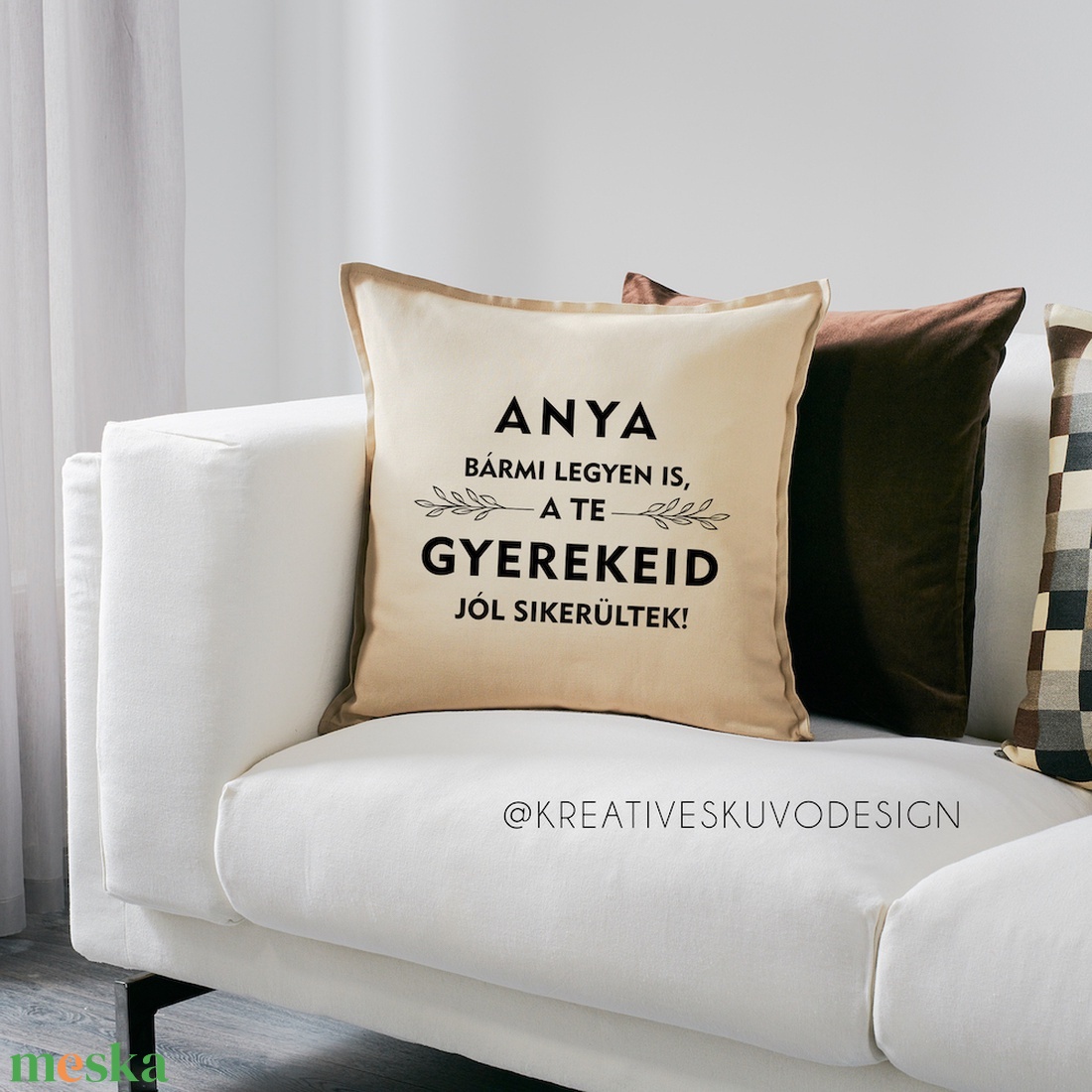 ANYA, BÁRMI LEGYEN IS, A TE GYEREKEID JÓL SIKERÜLTEK - feliratos párnahuzat - karácsony - karácsonyi lakásdekoráció - karácsonyfadíszek - Meska.hu ANYA, BÁRMI LEGYEN IS, A TE GYEREKEID JÓL SIKERÜLTEK - feliratos párnahuzat - karácsony - karácsonyi lakásdekoráció - karácsonyfadíszek - Meska.hu