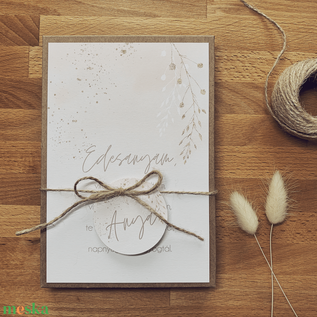 Anyák napi képeslap box fotóval - anyák napjára - anyák napi ajándék - ajándékötlet anyák napjára - kreatív ajándék - otthon & életmód - papír, írószer - ajándékozás kellékei - képeslap, üdvözlőlap - Meska.hu