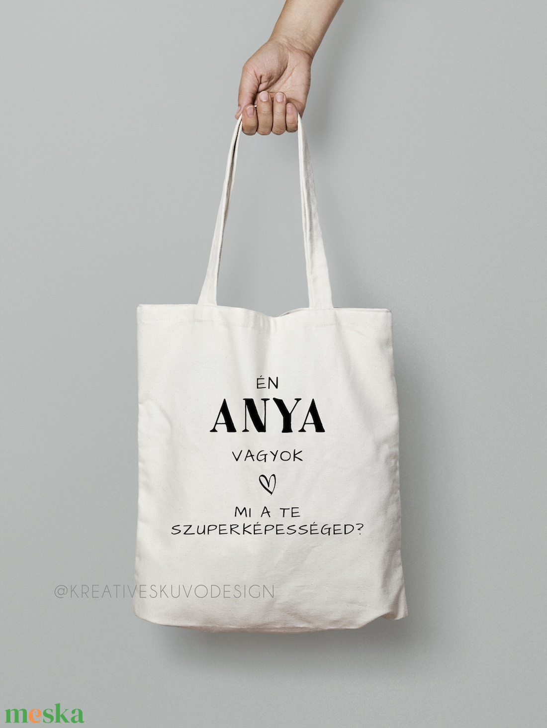 VÁSZONTÁSKA ANYÁK NAPJÁRA � VICCES VÁSZONTÁSKA � EGYEDI VÁSZONTÁSKA � AJÁNDÉKÖTLET - táska & tok - bevásárlás & shopper táska - shopper, textiltáska, szatyor - Meska.hu