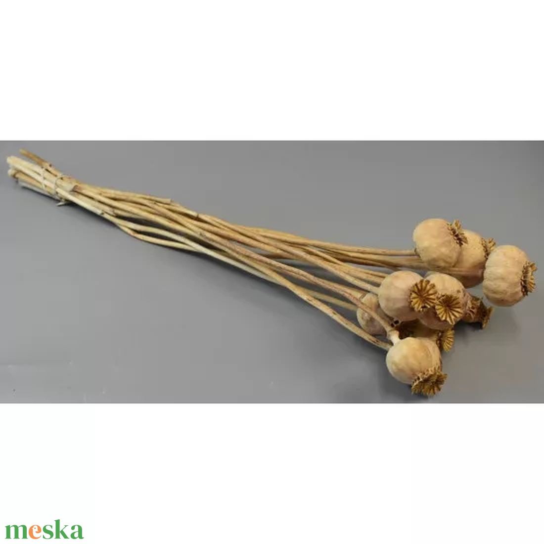 SZÁRAZVIRÁG - MÁK - NATÚR - KEZELETLEN - kellékek & szerszámok - dekorációs kellékek - virágfej - Meska.hu