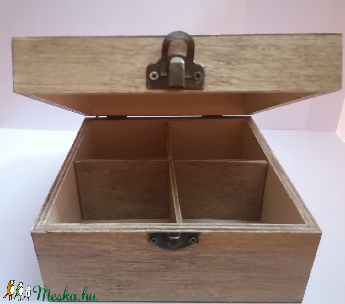 Virág mintás teafilter tartó (4-es) - otthon & életmód - konyhafelszerelés, tálalás - Meska.hu