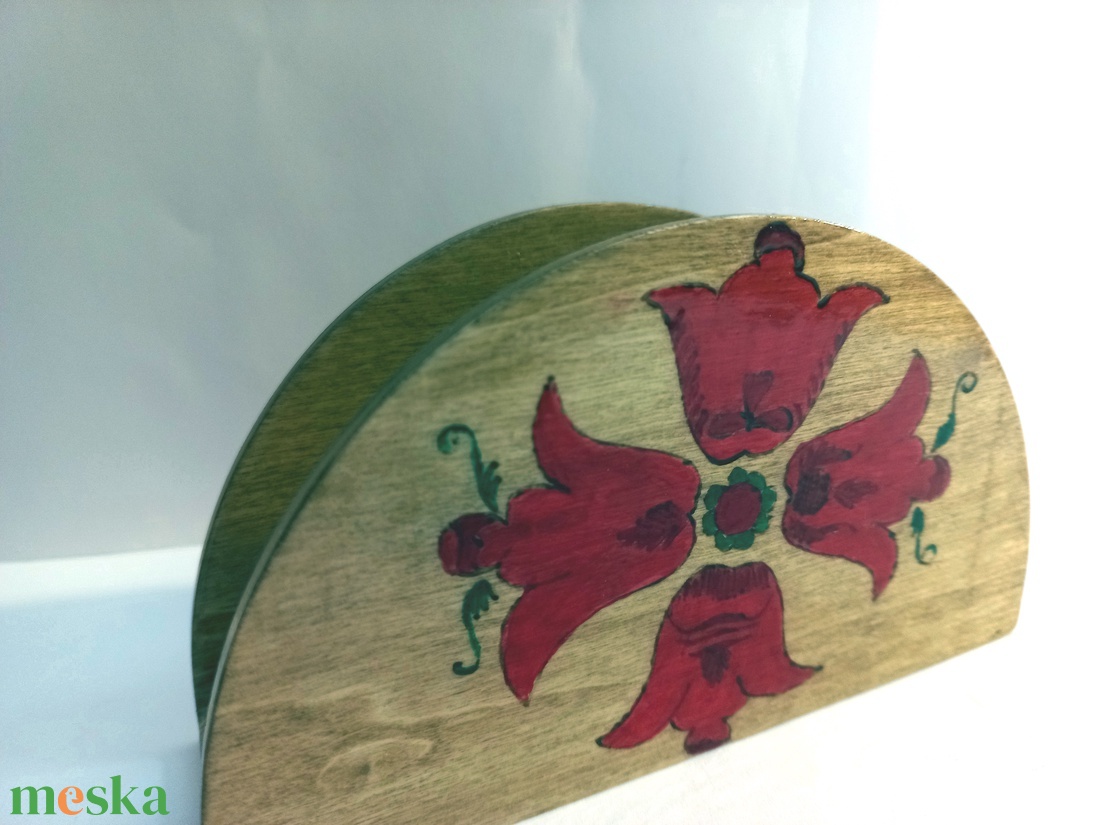 Tulipán mintás szalvétatartó - otthon & életmód - konyhafelszerelés, tálalás - tálalás - szalvétatartó, szalvétagyűrű - Meska.hu Tulipán mintás szalvétatartó - otthon & életmód - konyhafelszerelés, tálalás - tálalás - szalvétatartó, szalvétagyűrű - Meska.hu