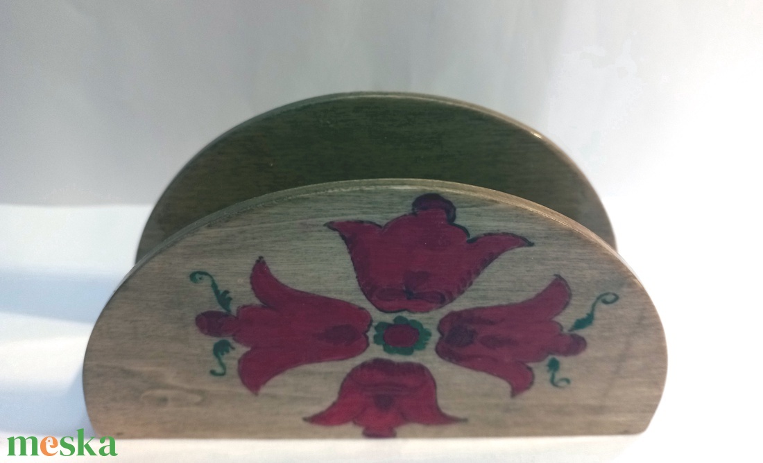 Tulipán mintás szalvétatartó - otthon & életmód - konyhafelszerelés, tálalás - tálalás - szalvétatartó, szalvétagyűrű - Meska.hu Tulipán mintás szalvétatartó - otthon & életmód - konyhafelszerelés, tálalás - tálalás - szalvétatartó, szalvétagyűrű - Meska.hu