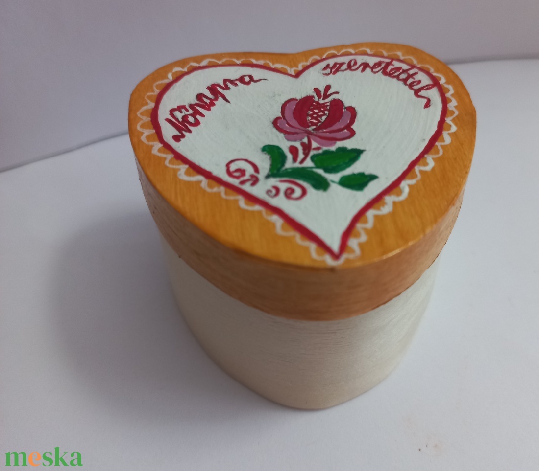 Nőnapra szeretettel háncs doboz - otthon & életmód - dekoráció - asztal és polc dekoráció - díszdoboz - Meska.hu