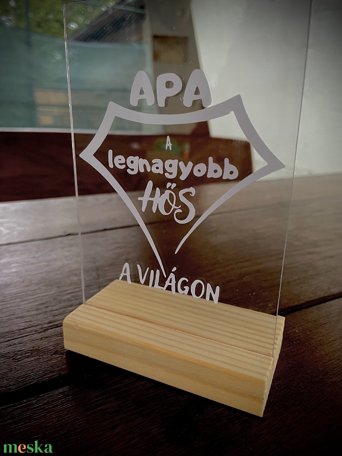 Legjobb apa tábla - otthon & életmód - dekoráció - kép & falikép - táblakép - Meska.hu