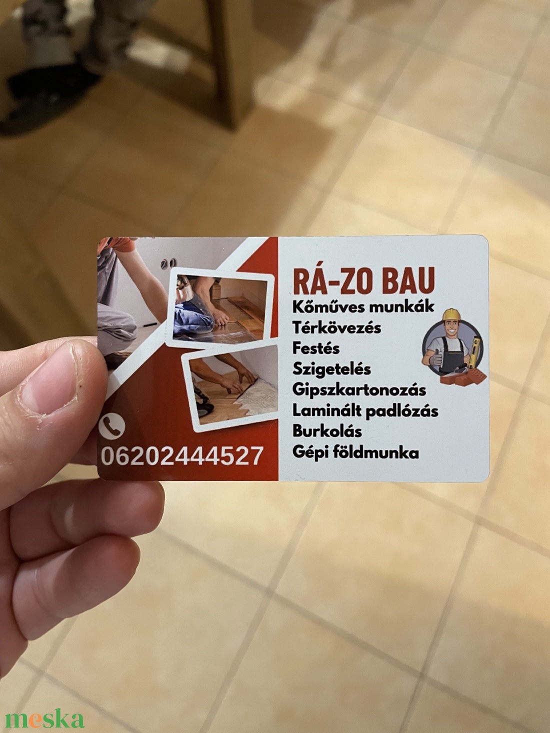 Személyre szabott névjegykártya - otthon & életmód - papír, írószer - névjegykártya - Meska.hu