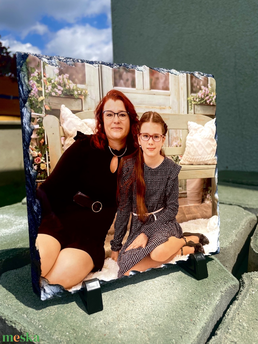 Egyedi fényképes kőtábla - otthon & életmód - dekoráció - kép & falikép - táblakép - Meska.hu