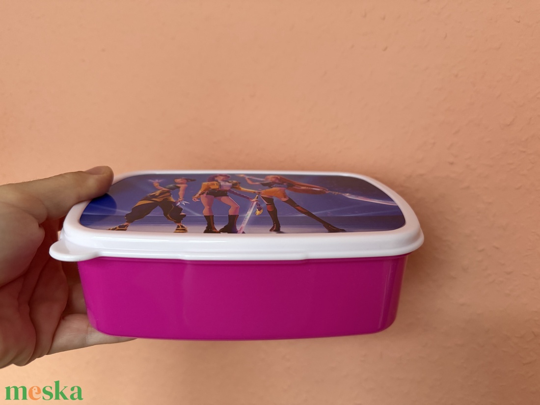 KPop Démonvadász Huntrix Uzsonnás doboz - táska & tok - uzsonna- & ebéd tartó - ebéd tasak, doboz - Meska.hu