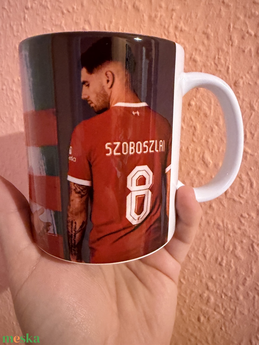 Focis bögre - otthon & életmód - konyhafelszerelés, tálalás - tálalás - bögre & csésze - Meska.hu