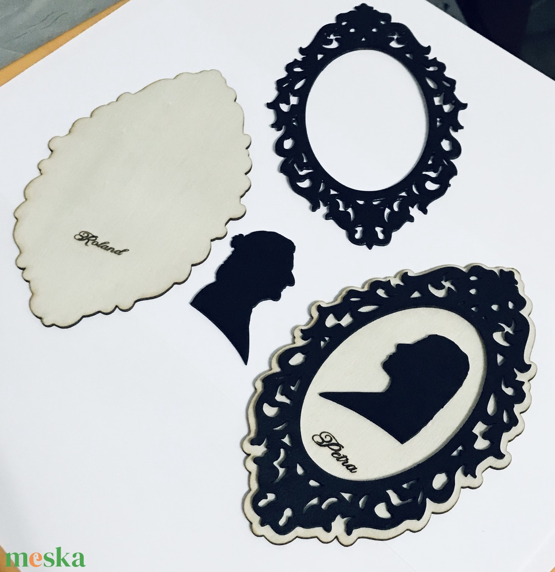 Portré sziluett fotó alapján  - művészet - fotográfia - eseményfotó - Meska.hu