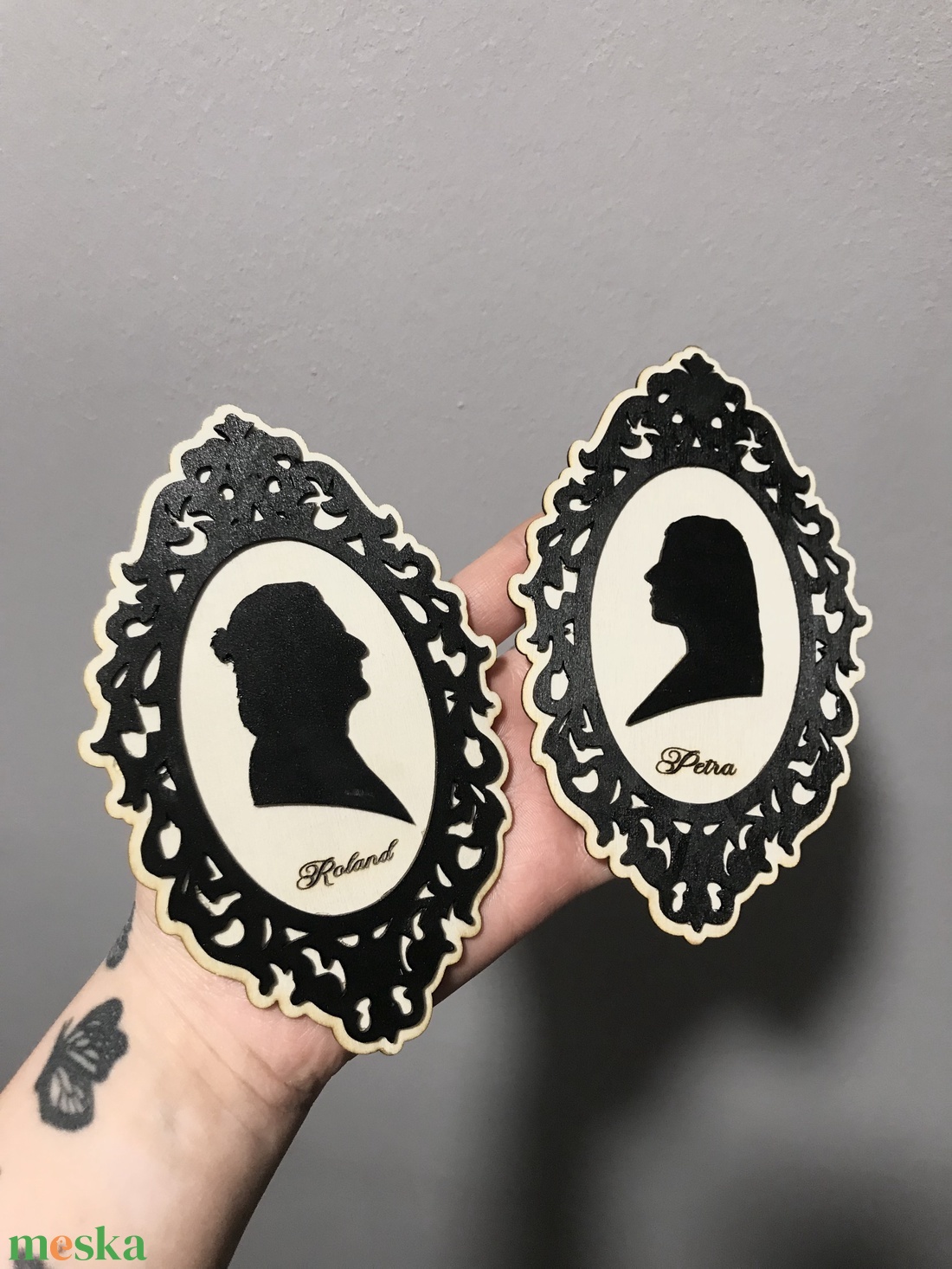 Portré sziluett fotó alapján  - művészet - fotográfia - eseményfotó - Meska.hu