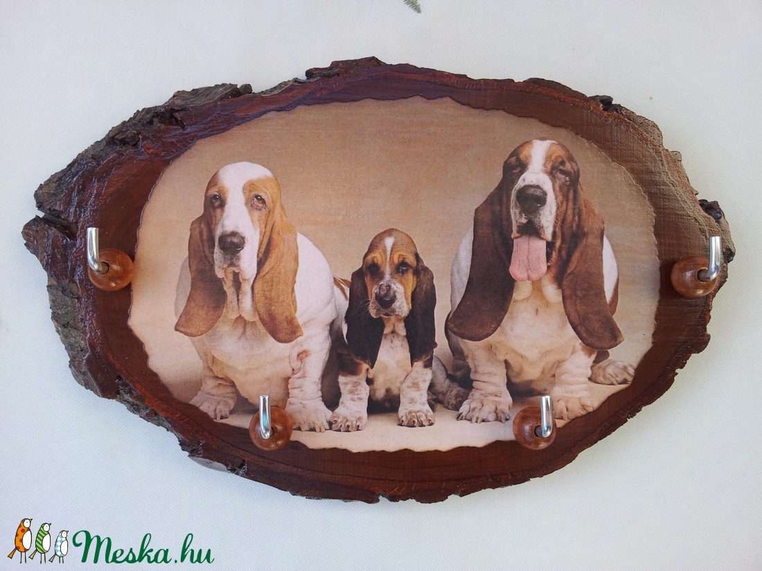 Kutyás fali kulcstartó - otthon & életmód - bútor - Meska.hu