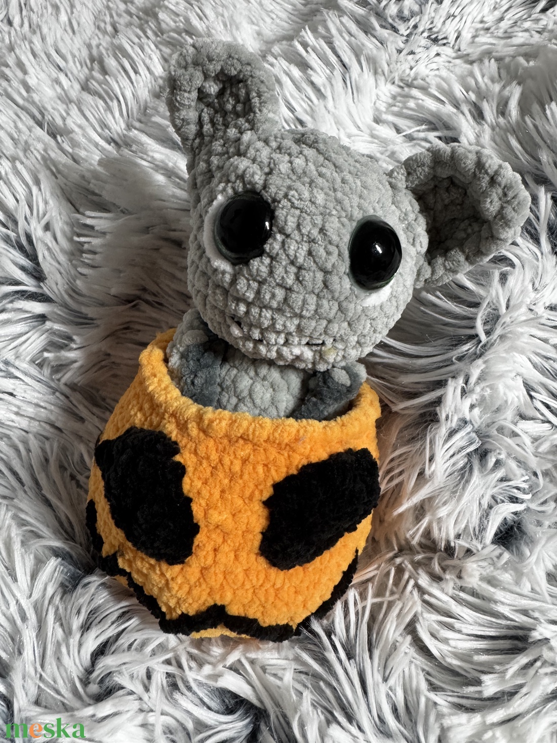 Halloween denevér töki - játék & sport - plüssállat & játékfigura - más figura - Meska.hu