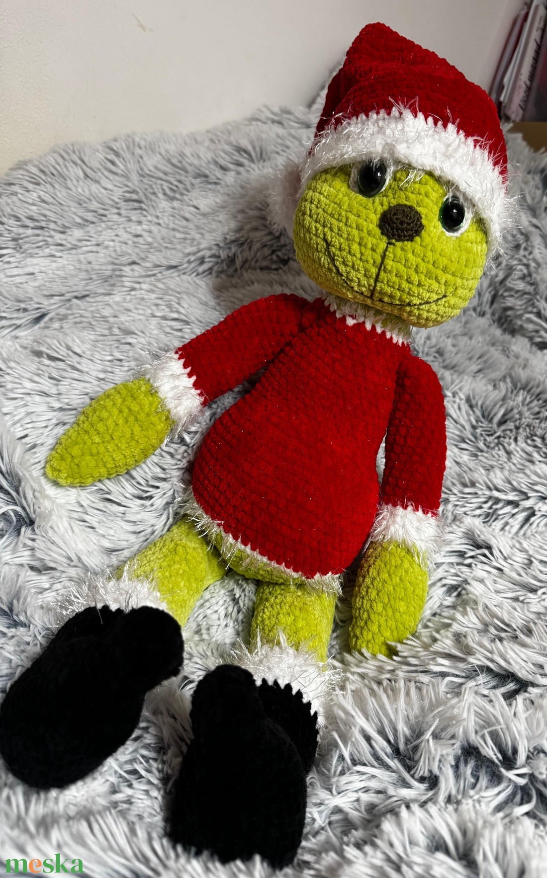 grinch - játék & sport - plüssállat & játékfigura - plüss mesefigurák - Meska.hu
