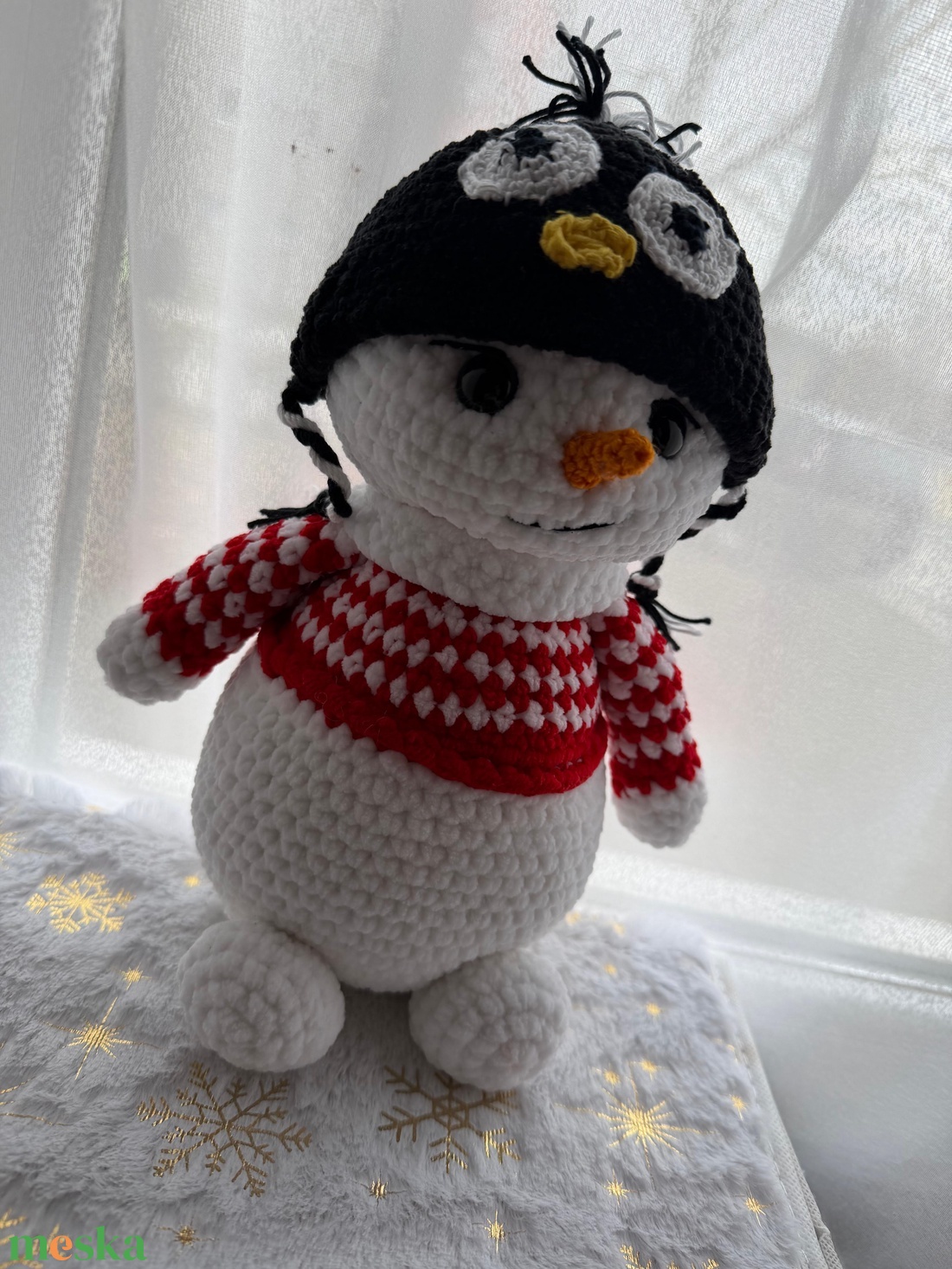 Hóember  - játék & sport - plüssállat & játékfigura - más figura - Meska.hu