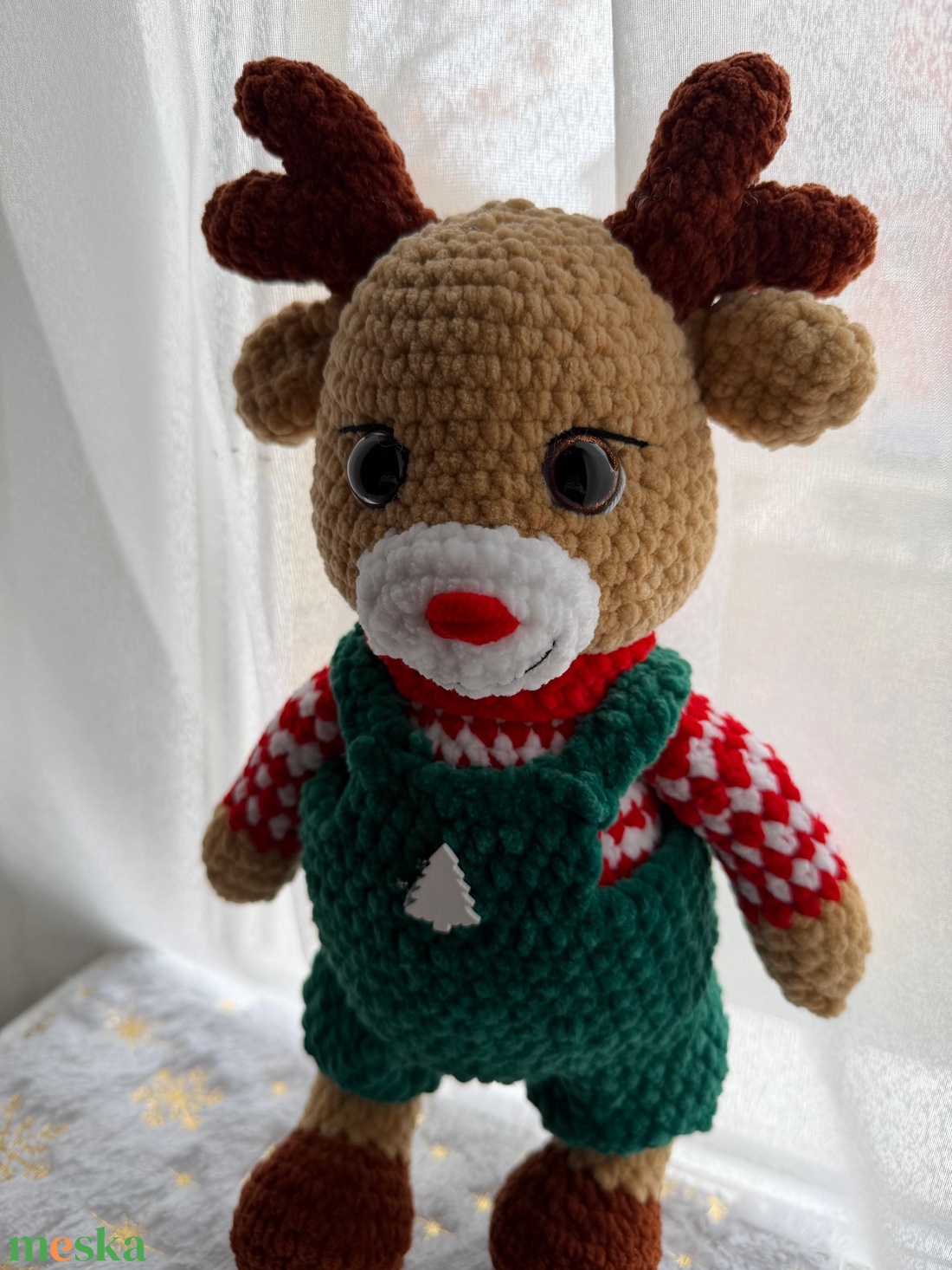 Rudi, a karácsonyi kalandok bajnoka - játék & sport - plüssállat & játékfigura - más figura - Meska.hu