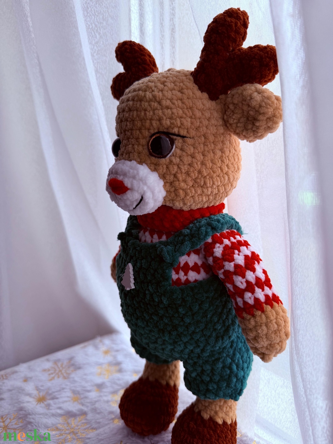 Rudi, a karácsonyi kalandok bajnoka - játék & sport - plüssállat & játékfigura - más figura - Meska.hu