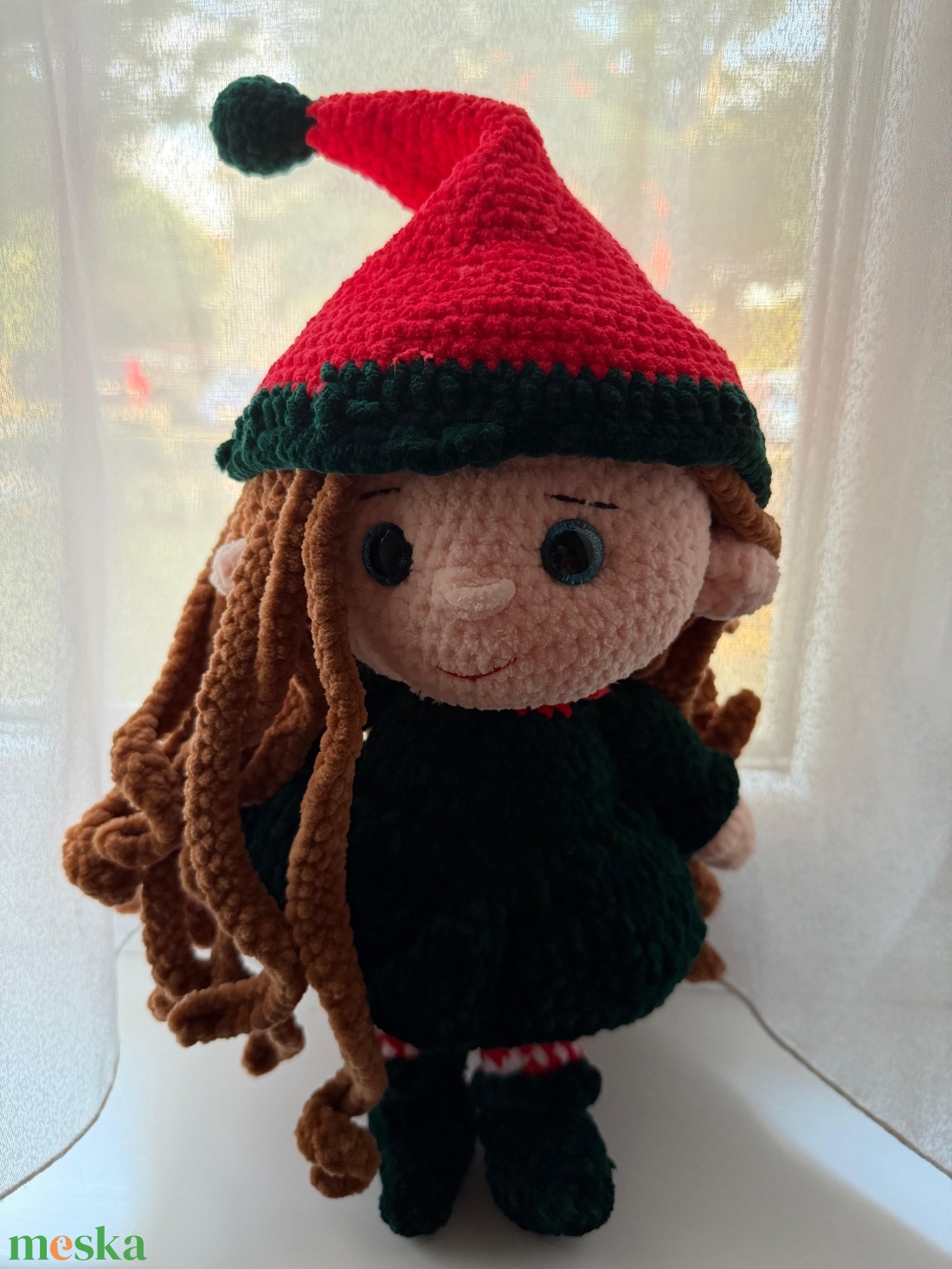 Télvirág  a hófödte erdő tündérmanója - játék & sport - plüssállat & játékfigura - manó - Meska.hu