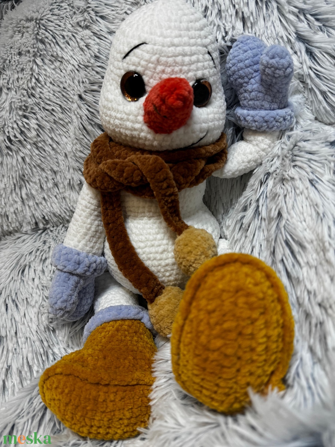 Hókarcsi - játék & sport - plüssállat & játékfigura - más figura - Meska.hu