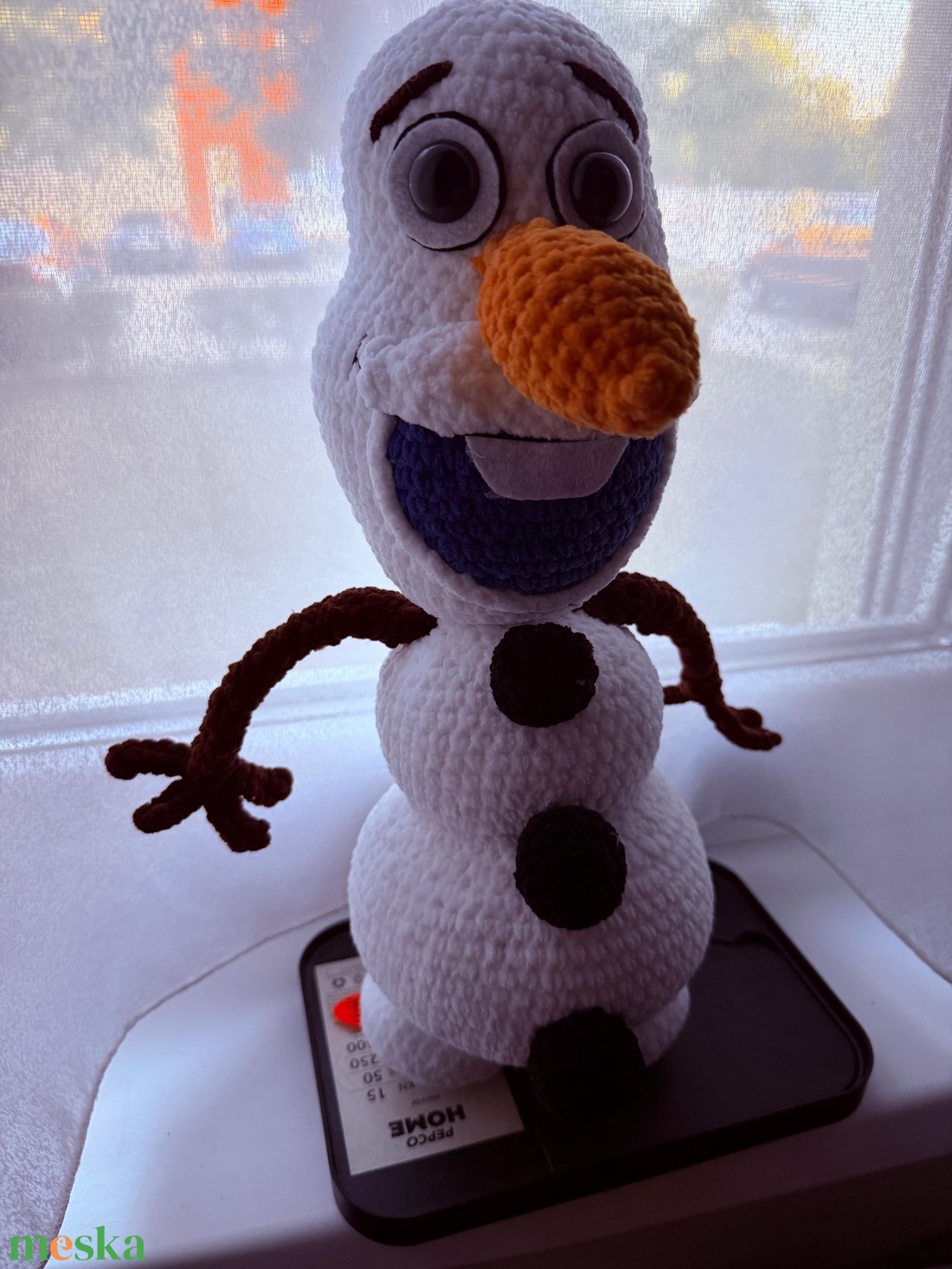 Olaf  a szeretetből gyúrt hóember - játék & sport - plüssállat & játékfigura - plüss mesefigurák - Meska.hu