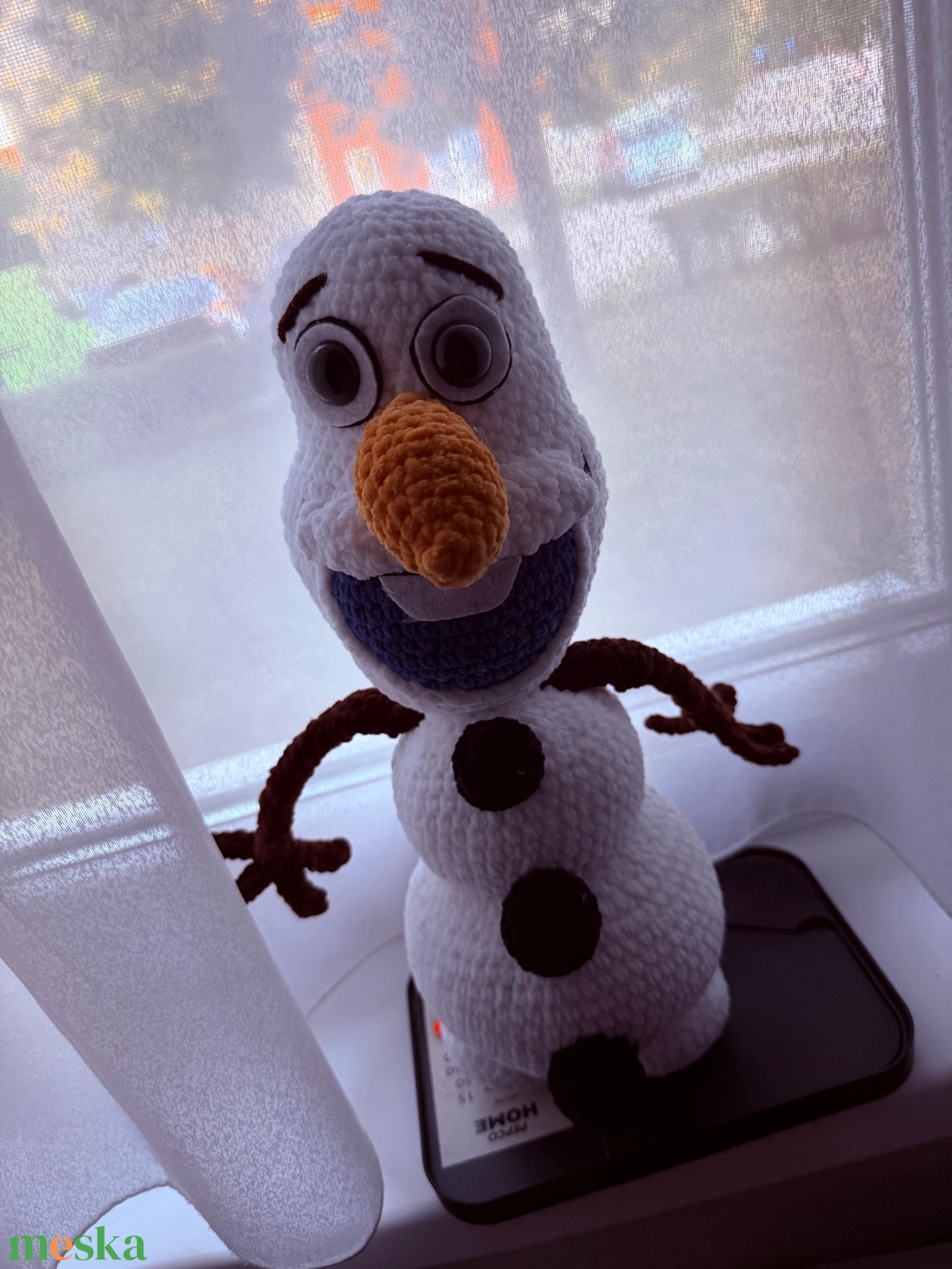 Olaf  a szeretetből gyúrt hóember - játék & sport - plüssállat & játékfigura - plüss mesefigurák - Meska.hu