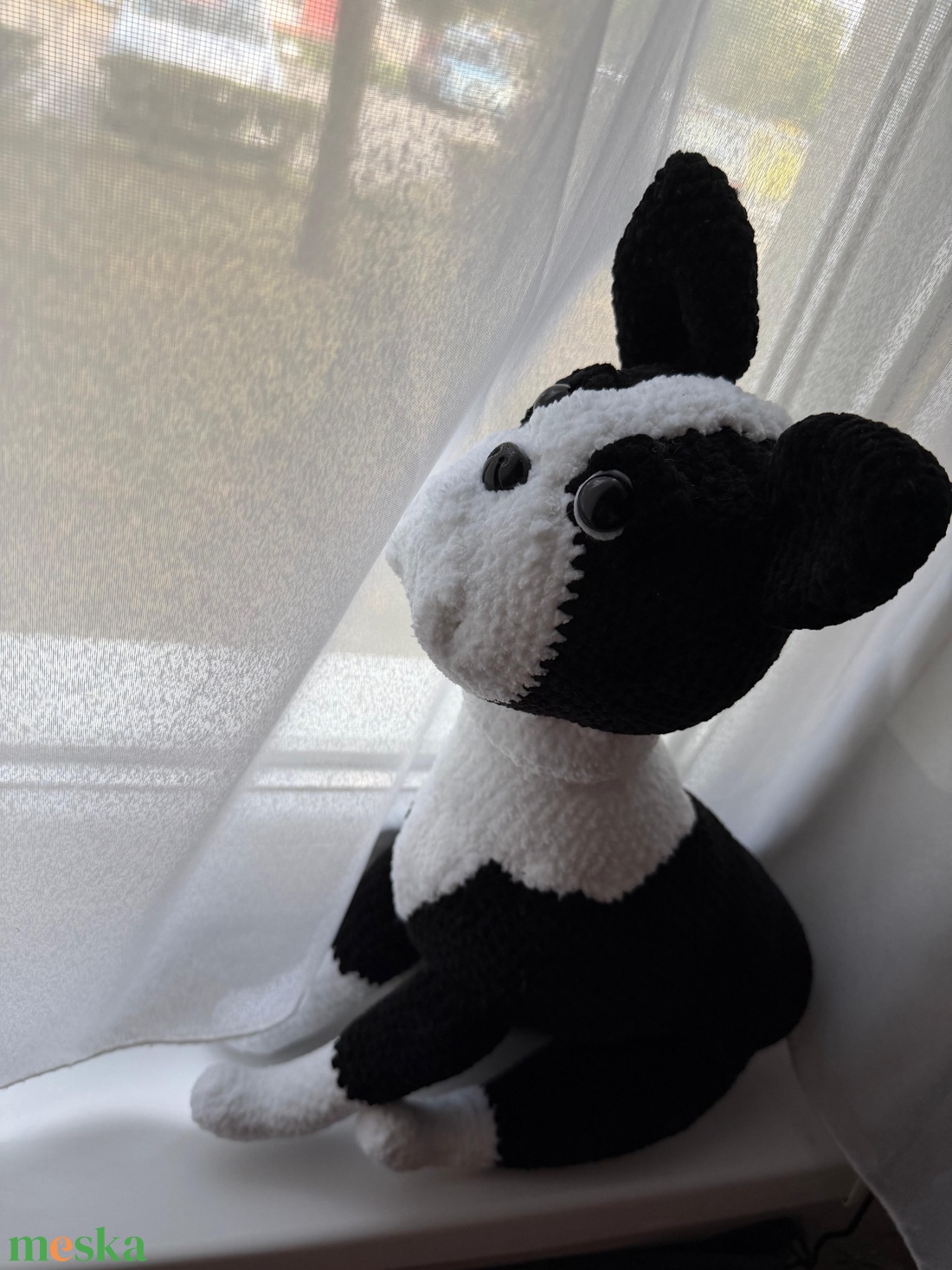 Boston Terier  a tappancsos hűség mintaképe - játék & sport - plüssállat & játékfigura - kutya - Meska.hu