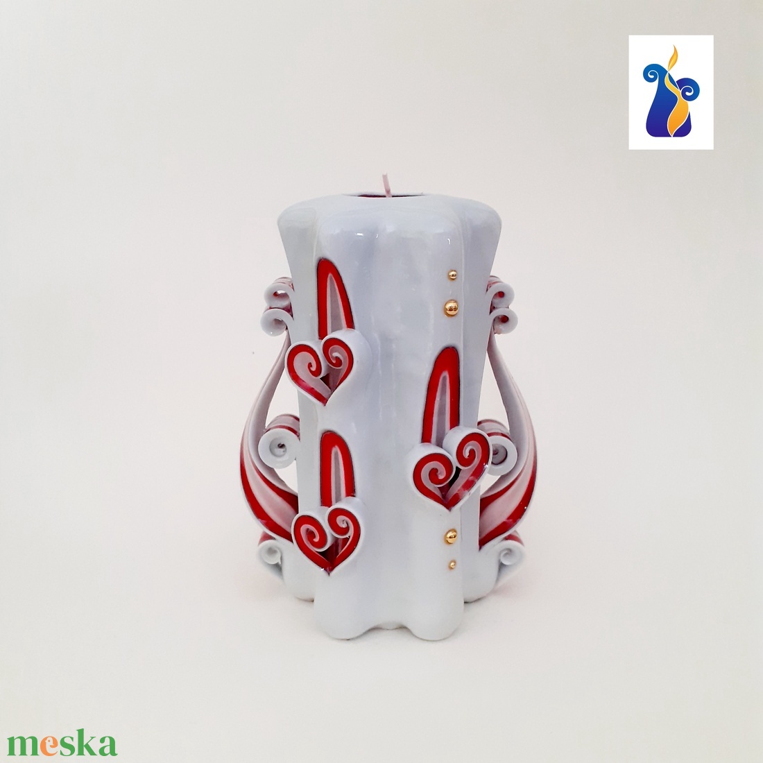 Faragott gyertya - XL méretű VALENTIN NAPI SZIVECSKÉS - otthon & lakás - dekoráció - dísztárgy - Meska.hu Faragott gyertya - XL méretű VALENTIN NAPI SZIVECSKÉS - otthon & lakás - dekoráció - dísztárgy - Meska.hu