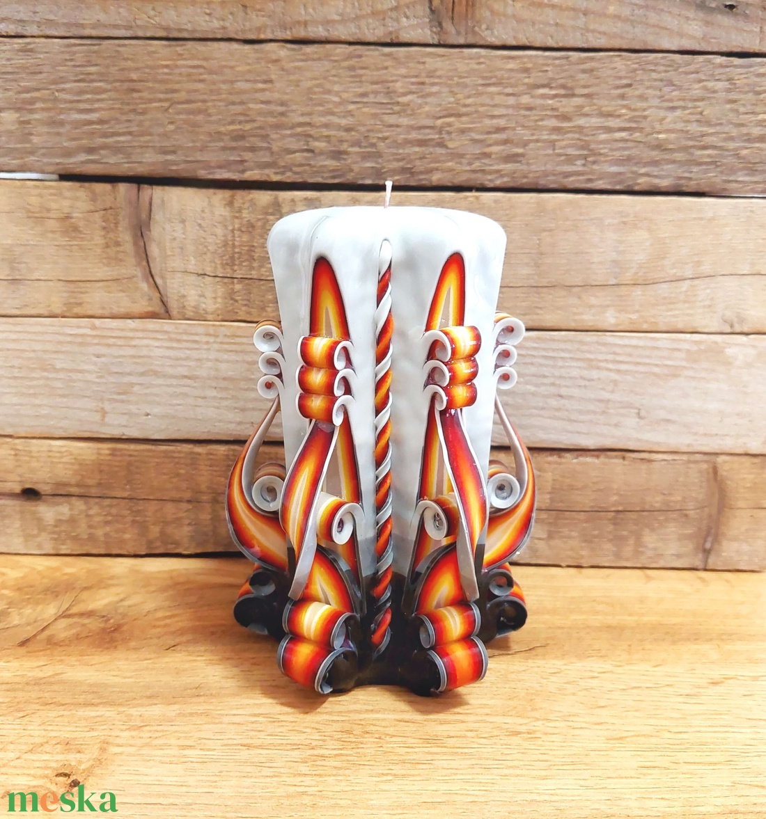 Faragott gyertya - XL méretű TÁBORTŰZ - otthon & lakás - gyertya, illat, aroma - gyertya - Meska.hu Faragott gyertya - XL méretű TÁBORTŰZ - otthon & lakás - gyertya, illat, aroma - gyertya - Meska.hu