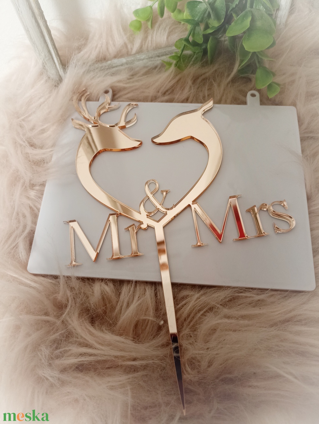 Mr Mrs Hunt - esküvő - dekoráció - sütidísz - Meska.hu Mr Mrs Hunt - esküvő - dekoráció - sütidísz - Meska.hu