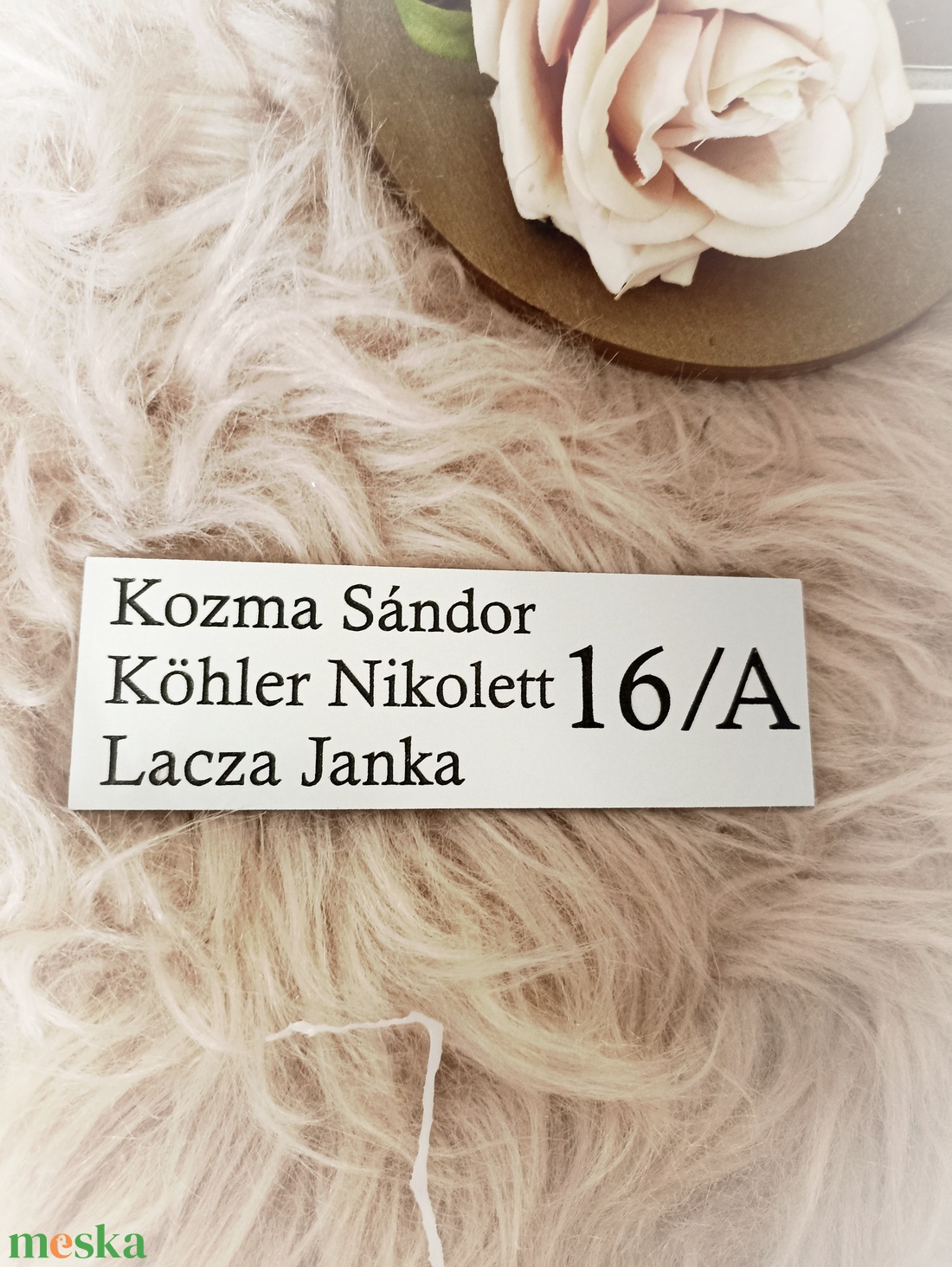 Gravírozott névtábla, postaláda tábla - otthon & életmód - ház & kert - névtábla - Meska.hu Gravírozott névtábla, postaláda tábla - otthon & életmód - ház & kert - névtábla - Meska.hu
